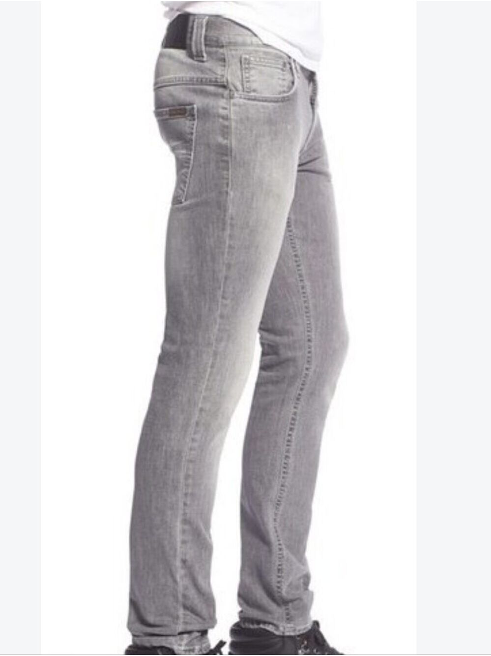 Nudie Jeans Thin Finn Grey Shades Size 33x34